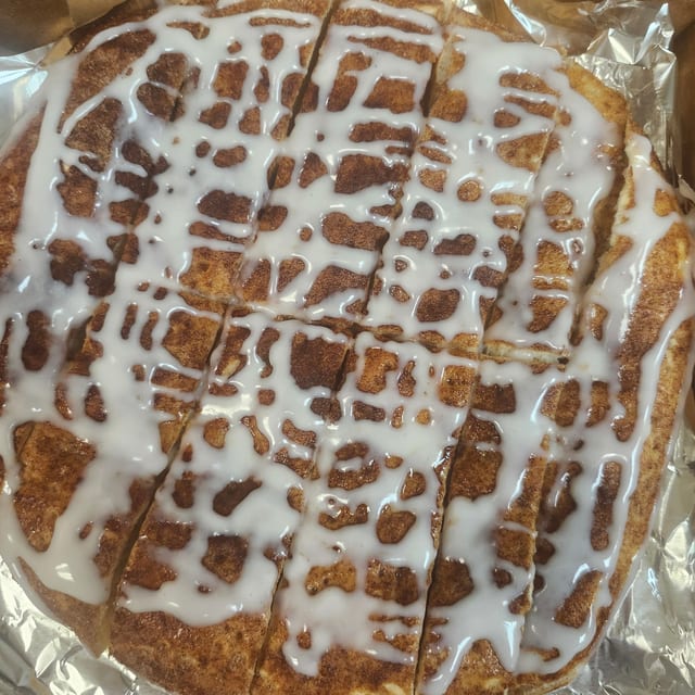 Cinnamon Sticks - With Icing.