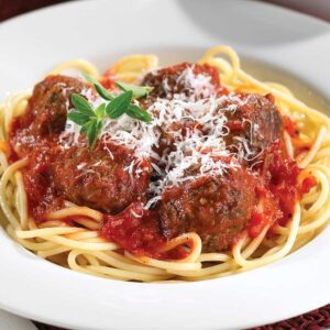 Spaghetti and Meatballs